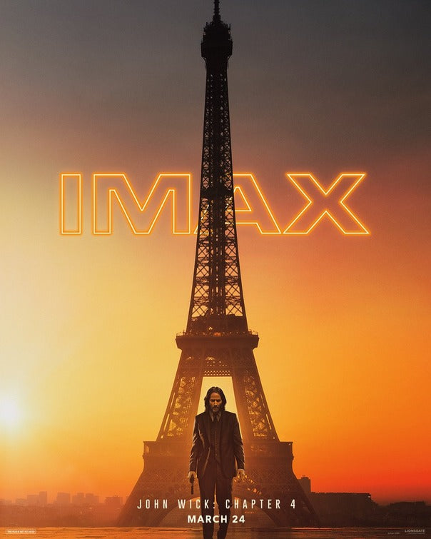 1000 piece jigsaw puzzle for the movie poster: John Wick: Chapter 4 (2023) ver14