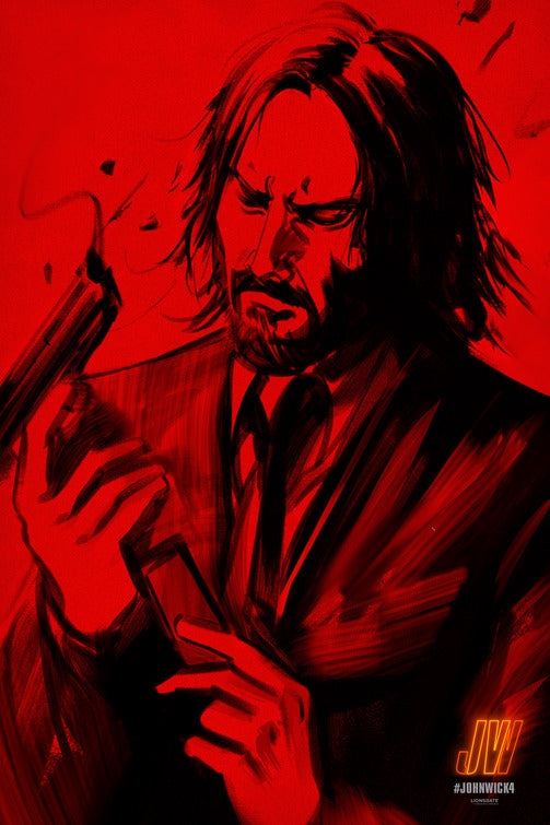 1000 piece jigsaw puzzle for the movie poster: John Wick: Chapter 4 (2023) ver17