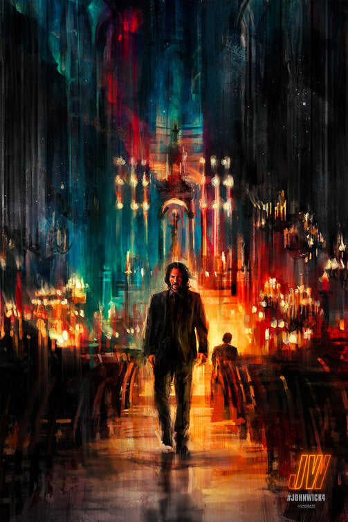 1000 piece jigsaw puzzle for the movie poster: John Wick: Chapter 4 (2023) ver18