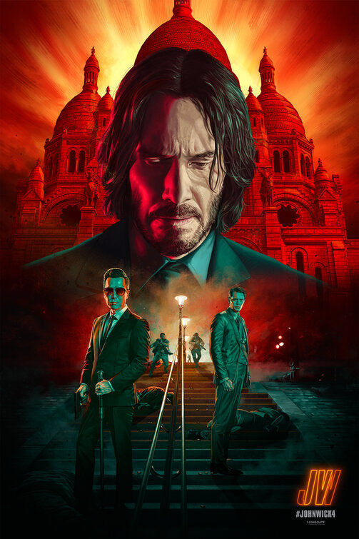 1000 piece jigsaw puzzle for the movie poster: John Wick: Chapter 4 (2023) ver21