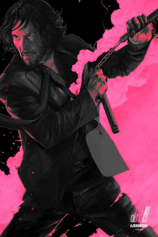 1000 piece jigsaw puzzle for the movie poster: John Wick: Chapter 4 (2023) ver24