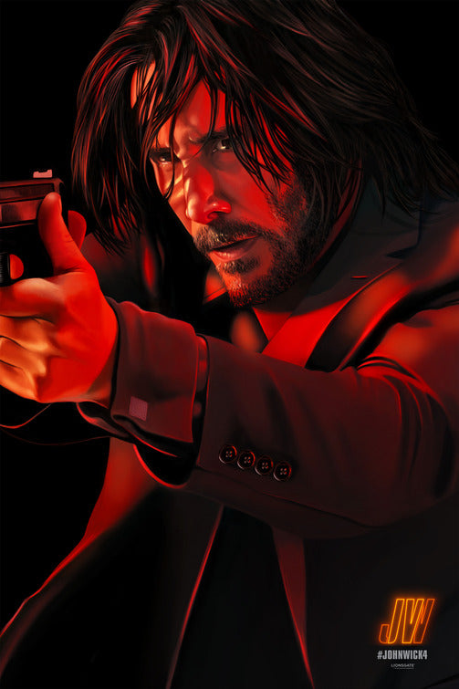 1000 piece jigsaw puzzle for the movie poster: John Wick: Chapter 4 (2023) ver26