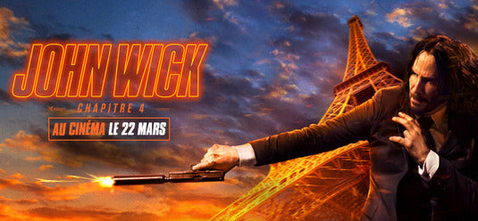 1000 piece jigsaw puzzle for the movie poster: John Wick: Chapter 4 (2023) ver28