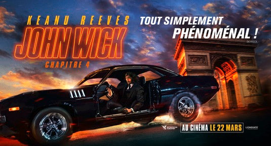 1000 piece jigsaw puzzle for the movie poster: John Wick: Chapter 4 (2023) ver29
