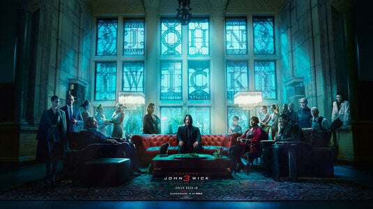 1000 piece jigsaw puzzle for the movie poster: John Wick: Chapter 3 - Parabellum (2019) ver16