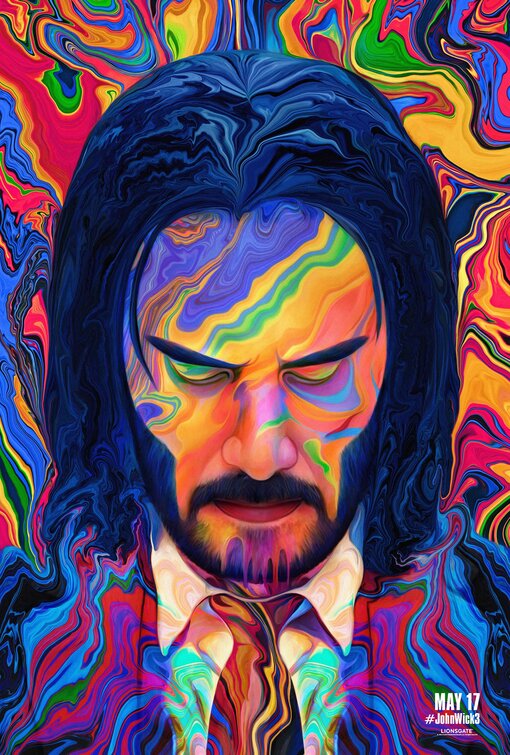 1000 piece jigsaw puzzle for the movie poster: John Wick: Chapter 3 - Parabellum (2019) ver27
