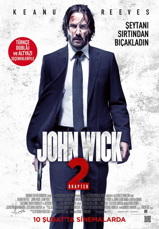 1000 piece jigsaw puzzle for the movie poster: John Wick: Chapter Two (2017) ver6