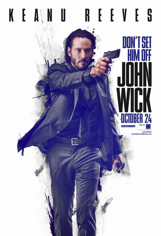1000 piece jigsaw puzzle for the movie poster: John Wick (2014) ver2