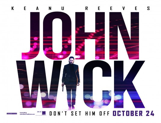 1000 piece jigsaw puzzle for the movie poster: John Wick (2014) ver5