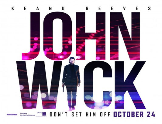 1000 piece jigsaw puzzle for the movie poster: John Wick (2014) ver5