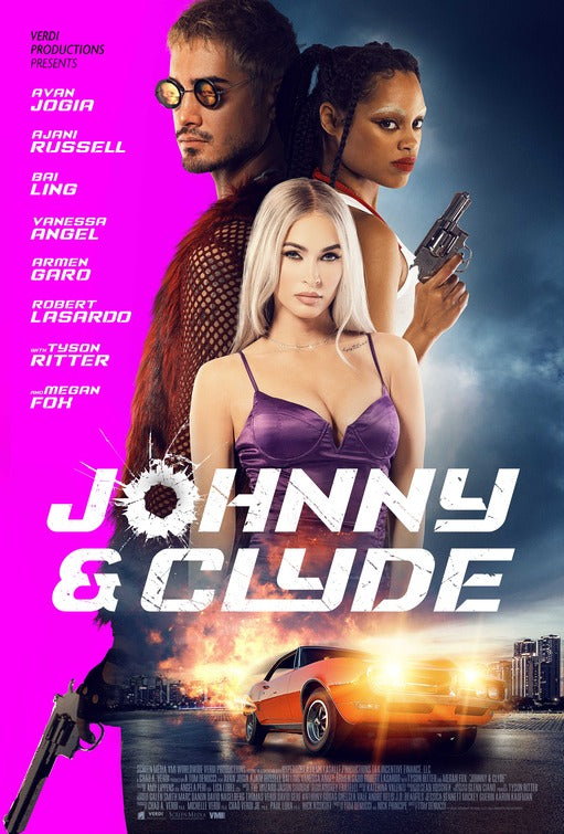 1000 piece jigsaw puzzle for the movie poster: Johnny & Clyde (2023)