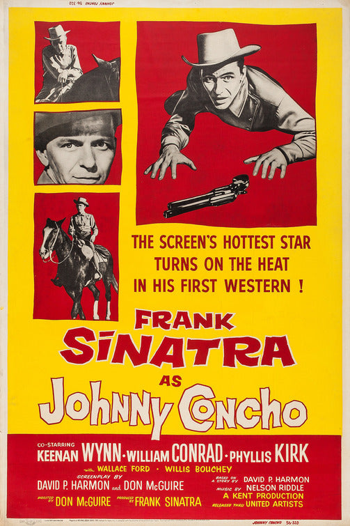 1000 piece jigsaw puzzle for the movie poster: Johnny Concho (1956) ver3