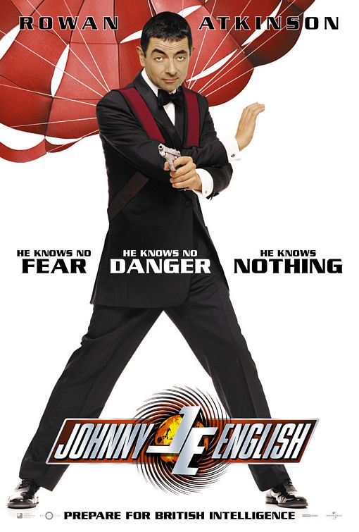 the movie poster: Johnny English (2003)