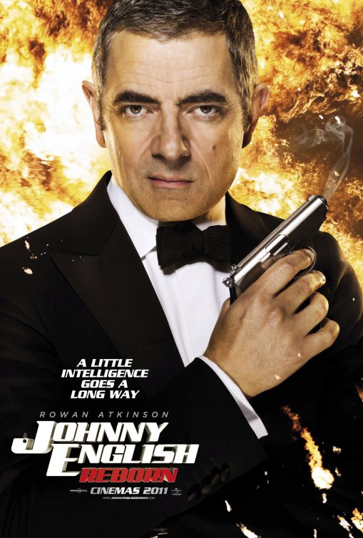 1000 piece jigsaw puzzle for the movie poster: Johnny English Reborn (2011)