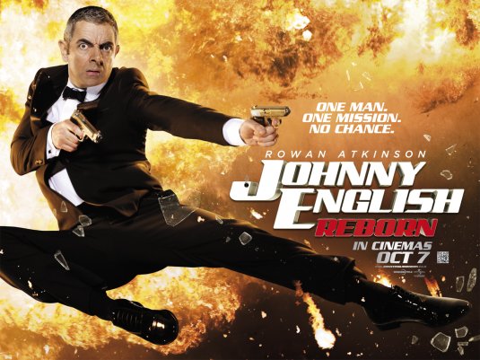 1000 piece jigsaw puzzle for the movie poster: Johnny English Reborn (2011) ver3