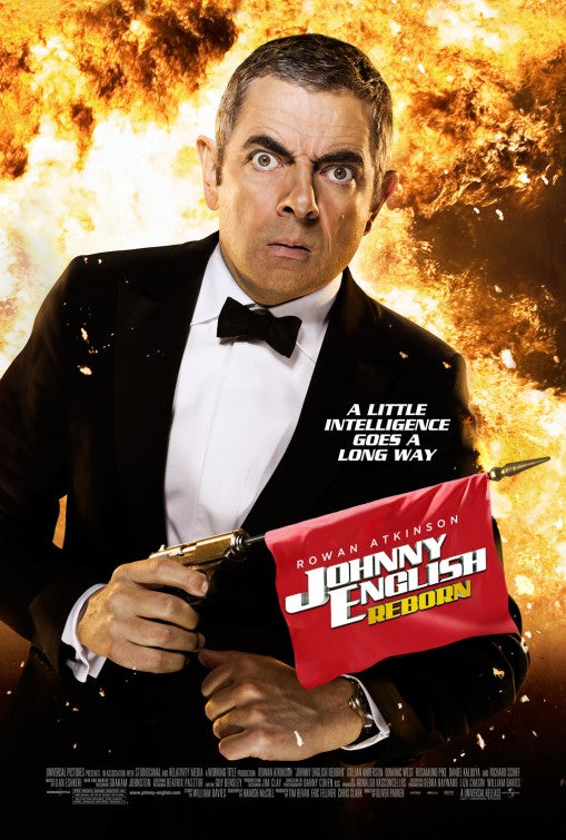 1000 piece jigsaw puzzle for the movie poster: Johnny English Reborn (2011) ver5