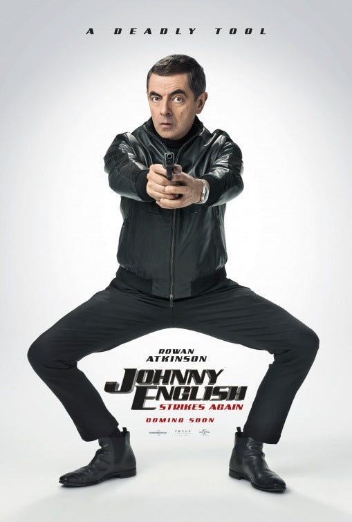 1000 piece jigsaw puzzle for the movie poster: Johnny English Strikes Again (2018)