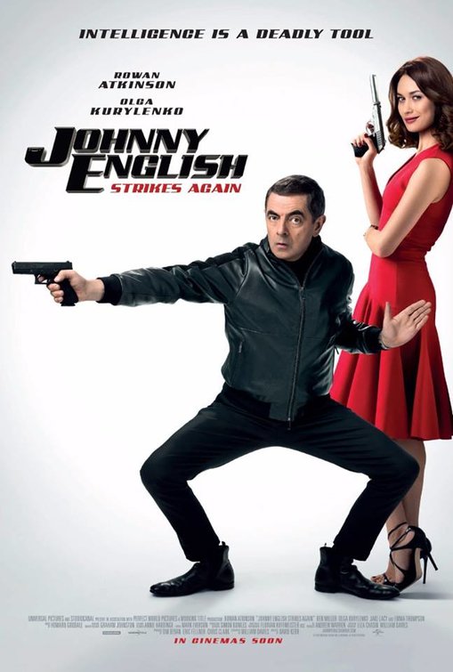 1000 piece jigsaw puzzle for the movie poster: Johnny English Strikes Again (2018) ver3