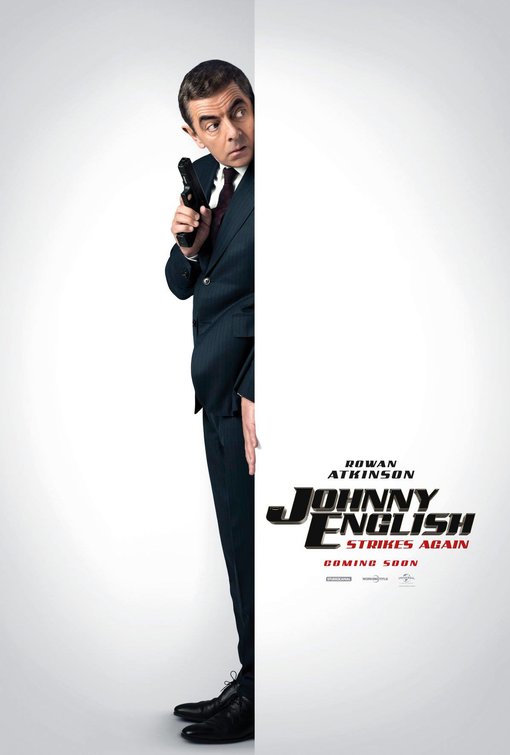 1000 piece jigsaw puzzle for the movie poster: Johnny English Strikes Again (2018) ver4
