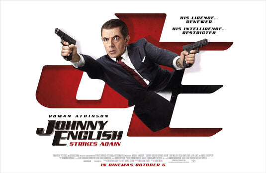 1000 piece jigsaw puzzle for the movie poster: Johnny English Strikes Again (2018) ver5