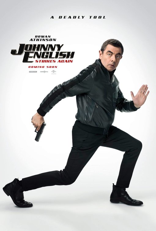 1000 piece jigsaw puzzle for the movie poster: Johnny English Strikes Again (2018) ver7