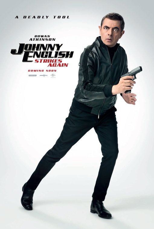 1000 piece jigsaw puzzle for the movie poster: Johnny English Strikes Again (2018) ver8