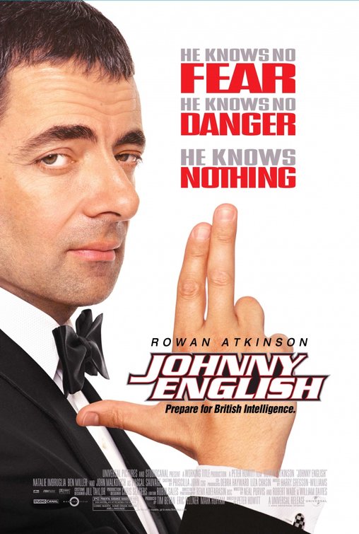 the movie poster: Johnny English (2003) ver3