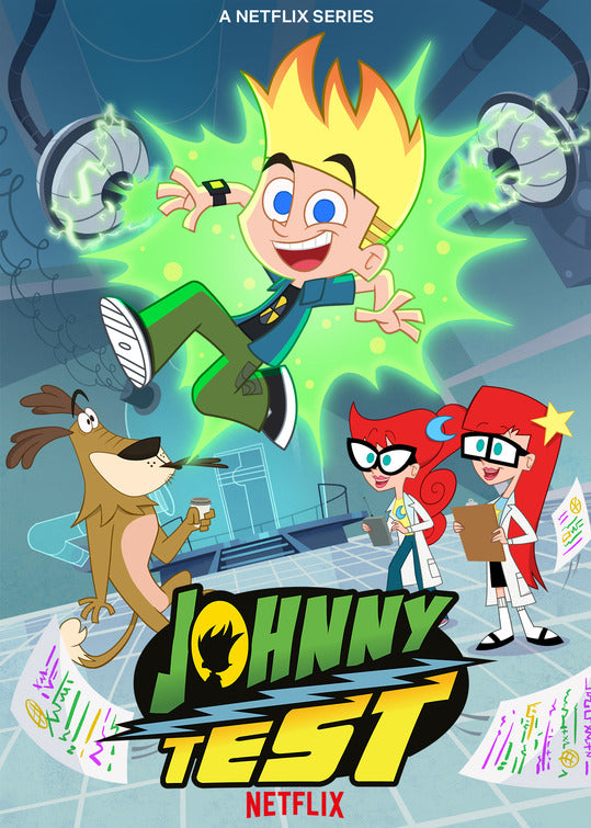 1000 piece jigsaw puzzle for tv poster: Johnny Test