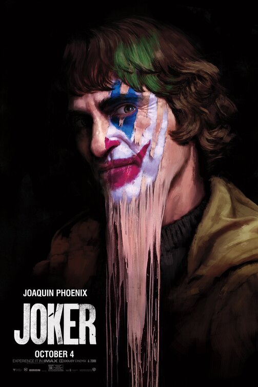 1000 piece jigsaw puzzle for the movie poster: Joker (2019) ver8