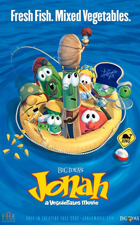 the movie poster: Jonah: A VeggieTales Movie (2002)