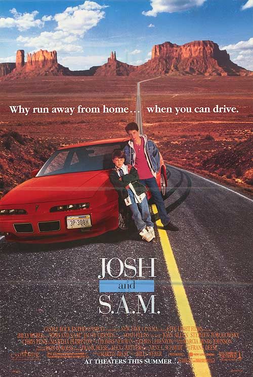the movie poster: Josh and S.A.M. (1993)