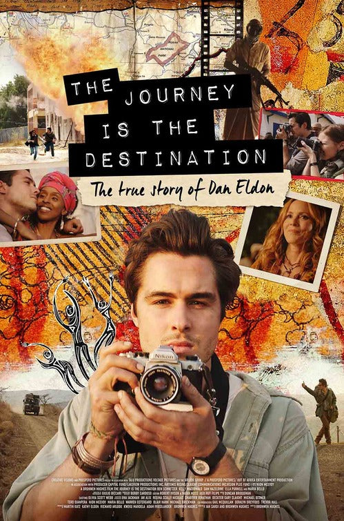 1000 piece jigsaw puzzle for the movie poster: The Journey Is the Destination (2017)