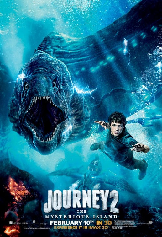 1000 piece jigsaw puzzle for the movie poster: Journey 2: The Mysterious Island (2012) ver4