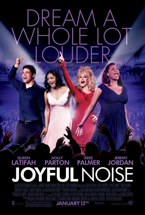 1000 piece jigsaw puzzle for the movie poster: Joyful Noise (2012)