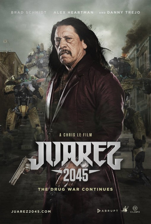 1000 piece jigsaw puzzle for the movie poster: Juarez 2045 (2015) ver2