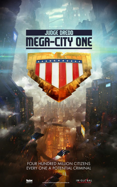 1000 piece jigsaw puzzle for tv poster: Judge Dredd: Mega-City One