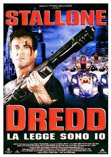 the movie poster: Judge Dredd (1995) ver2