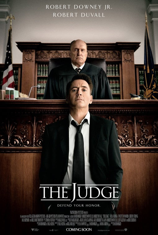 1000 piece jigsaw puzzle for the movie poster: The Judge (2014) ver2