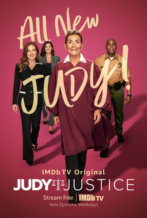 1000 piece jigsaw puzzle for tv poster: Judy Justice
