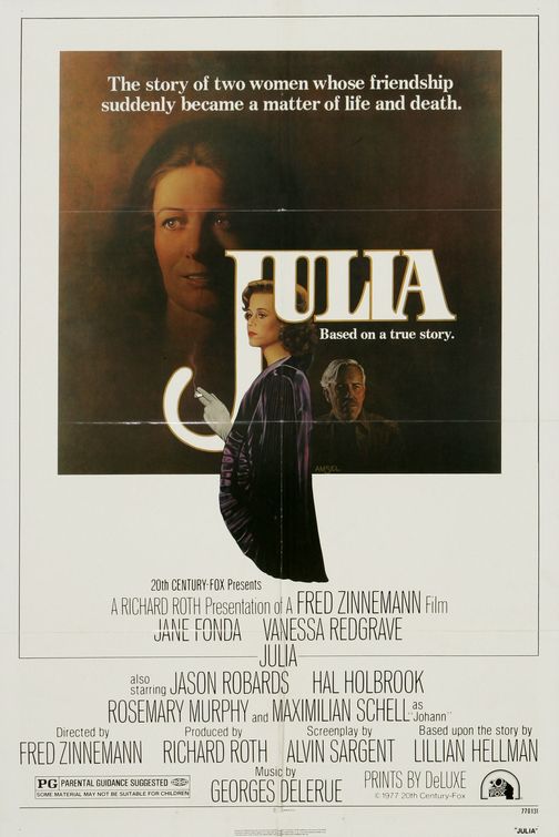 the movie poster: Julia (1977)