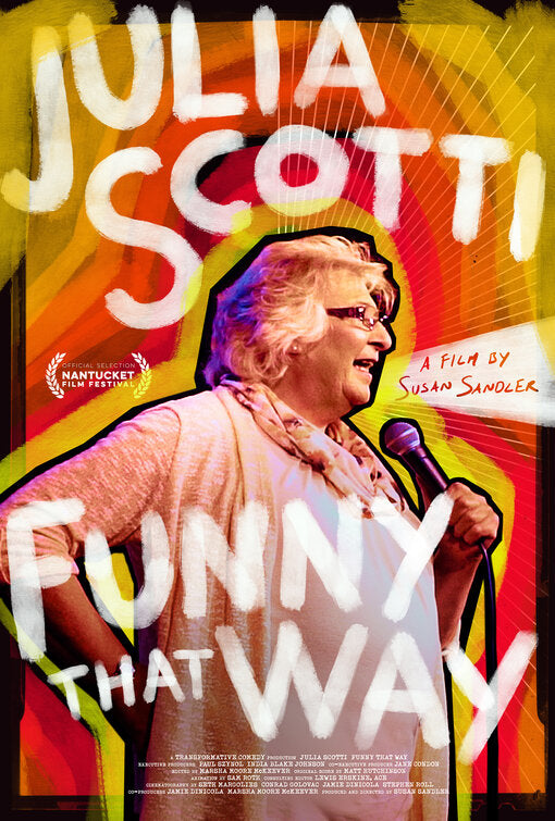 1000 piece jigsaw puzzle for the movie poster: Julia Scotti: Funny That Way (2020)