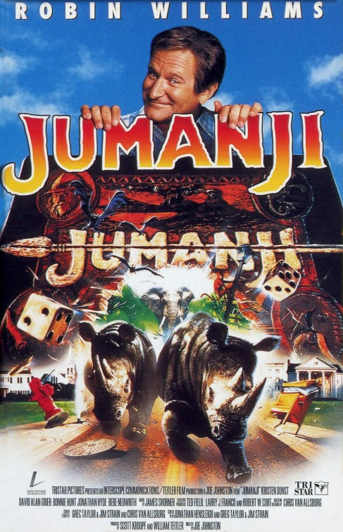 1000 piece jigsaw puzzle for the movie poster: Jumanji (1995) ver3