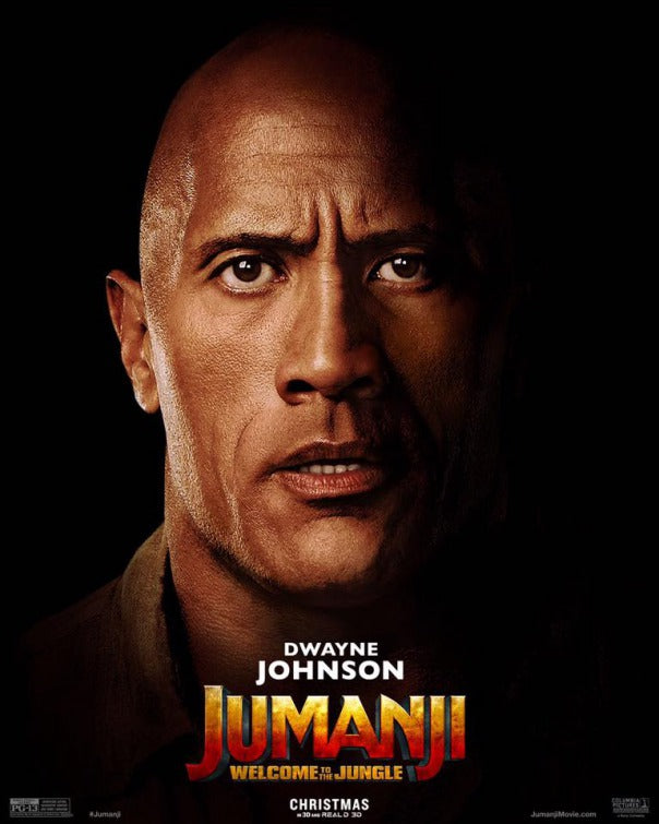 1000 piece jigsaw puzzle for the movie poster: Jumanji: Welcome to the Jungle (2017) ver11