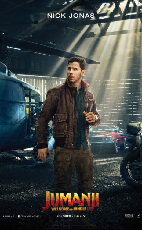 1000 piece jigsaw puzzle for the movie poster: Jumanji: Welcome to the Jungle (2017) ver16