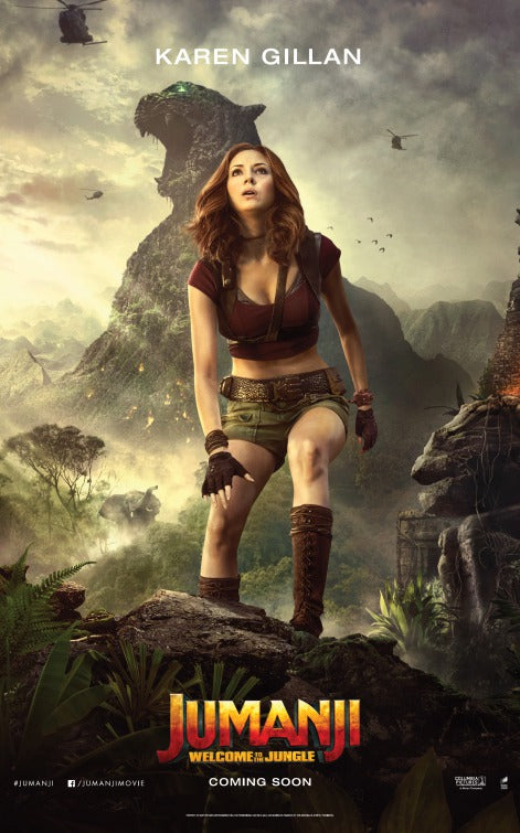 1000 piece jigsaw puzzle for the movie poster: Jumanji: Welcome to the Jungle (2017) ver9
