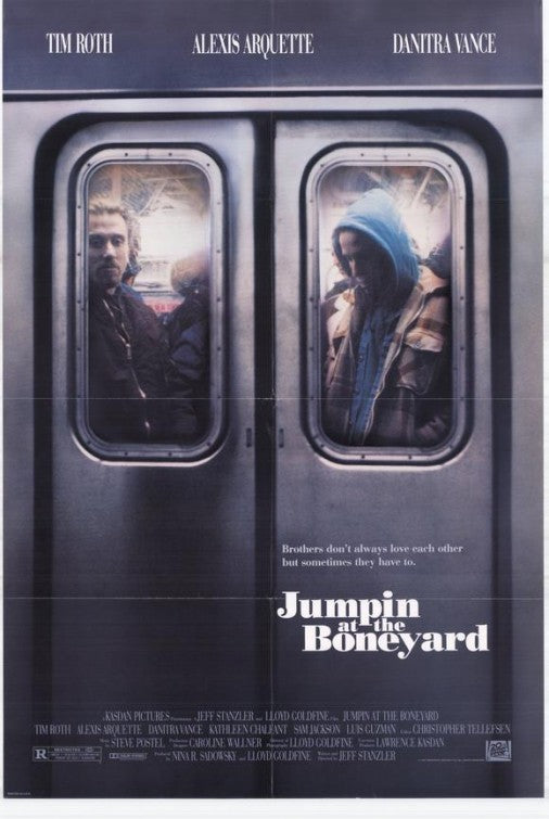 the movie poster: Jumpin' at the Boneyard (1992)