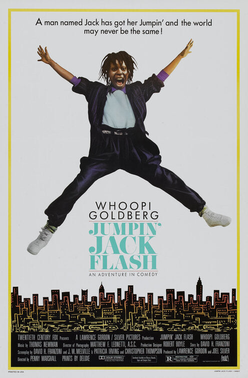 the movie poster: Jumpin' Jack Flash (1986)