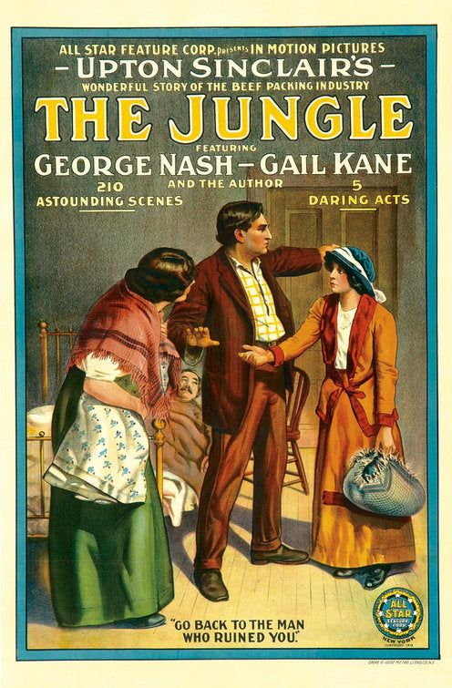 the movie poster: The Jungle (1914)