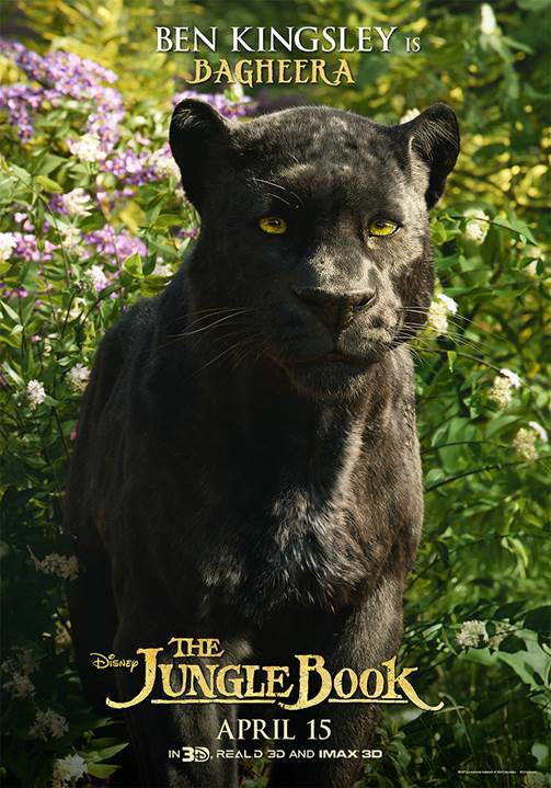 1000 piece jigsaw puzzle for the movie poster: The Jungle Book (2016) ver11