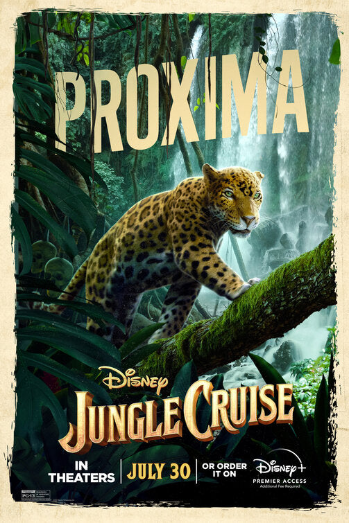 1000 piece jigsaw puzzle for the movie poster: Jungle Cruise (2021) ver10